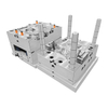 Molde de molde CNC molde de injeção para o elemento de aquecimento PA6 PE PC Material
