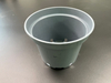 Vaso de flores para plantador de jardim em PP cinza fosco com molde de injeção durável