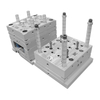 Mold de injeção plástica PVC ABS HDPE CNC Machine Peças plásticas personalizadas