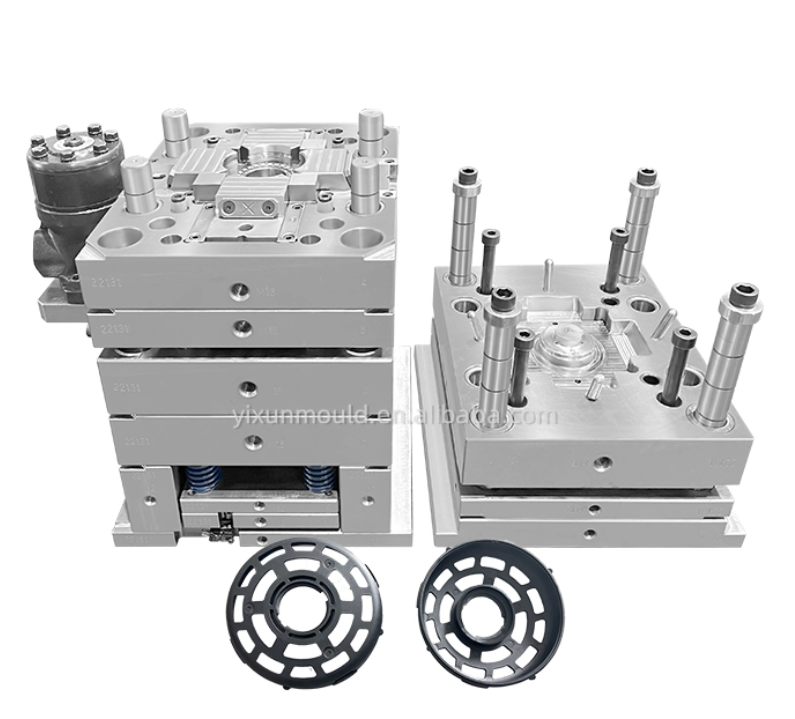 Molde frio de m&uacute;ltiplas cavidades para pe&ccedil;as de pl&aacute;stico PA6