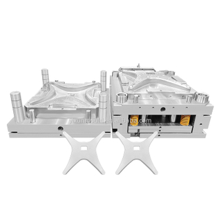 1+1 molde de plástico de injeção de cavidade para suporte de plástico móvel em uso diário de material pc pp pc pp