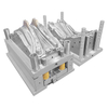 Molde de injeção 2k molde 1+1 cavidade para PA6 pe pc material