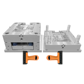 1*1 molde de injeção de molde de cor dupla para peças de plástico PP/TPE Material