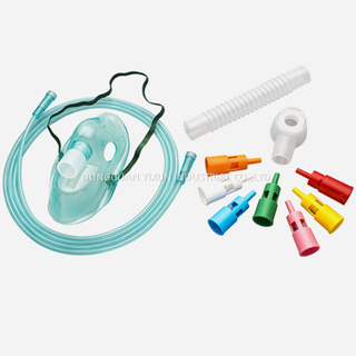 Nível médico ISO13485 Mold de injeção de alta qualidade para peças de plástico de tubo de respiração médica
