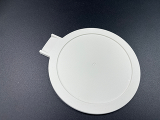 Tampa de vedação moldada por injeção para vasos de plantio agrícola