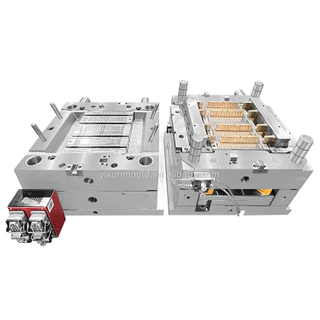 Molde de plástico de injeção ISO9001 certificado para fabricante de moldes engenharia peças plásticas de quadris reciclados ou material ABS