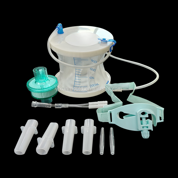 molde de pl&aacute;stico para uso de transfus&atilde;o