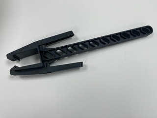 Molde de injeção para material pesado de PVC ABS PP com braçadeira para objetos grandes