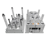 1+2 molde de plástico de injeção de cavidade para lente abs/pp/pp pps+40%gf com acabamento polido