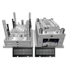 Molde de injeção de molde de molde CNC para redes de ventilação PLÁSTICA PA6 PC PC
