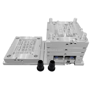 Indústria de rolhas plásticas fornece injeção de molde de plástico 1+2 cavidade com TPE+material LDPE