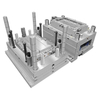 Molde de injeção de molde de molde CNC para redes de ventilação PLÁSTICA PA6 PC PC