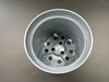 Vaso de flores para plantador de jardim em PP cinza fosco com molde de injeção durável