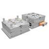 Moldagem de plástico Hot Runner Base Base Difusor PC 1+1 Cavidades