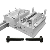 Molde de injeção de molde CNC para cilindro de plástico macio PA6 PC PC Material
