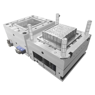 Molde de injeção de molde CNC para caixa de embalagem plástica Material ABS