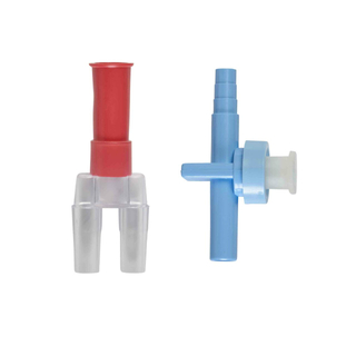 1+4 molde de plástico de injeção de cavidade para válvula de sucção e adaptador fixo e flexível PA6 ABS PP Material
