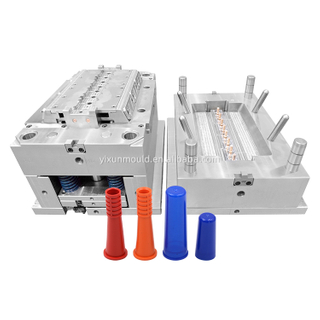 Disposição Nebulizador Plástico Injeção de Acessório Plástico Molde 1+8 Cavidade PA6 PE Material PE