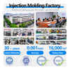 ISO9001 habilitado 2 + 2 cavidades OEM Serviço de Molde PP branco Pin-point gate 2083 HRC48-52 molde de aço Plástico Parafuso eixo ou Eixo cobre Molde 