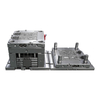 2 + 1 + 1 cavidade pc portão direto com cavidade de corredor de chifre polido para alto brilho 1.2083 HRC48-52 molde de aço plástico interruptor painel molde
