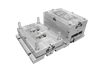 1*2 cavidade material pc grande sprue submarino portão 1.2083esr HRC48-52 cavidade polida de aço e painel de soquete de núcleo molde personalizado