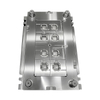 1*4 Cavidade PC+10GF Material 1.2344 HRC50-52 Molde Aço VDI 24# Textura Componente Plástico Industrial 
