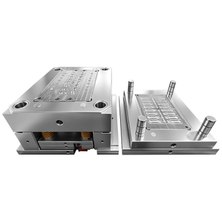 1*16 TPU90 Porta Submarina S136 HRC48-52 Espelho de Aço EDM VDI20 Acabamento Molde de Injeção de Tampa de Válvula