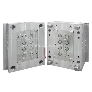 1*8 molde plástico da injeção do conector reto dos PP da porta submarina de aço da cavidade S136 HRC48-52 