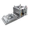 Alta precisão 1*1 cavidade pc xpm HRC37-43 molde de gravação de aço logotipo vdi27 acabamento plástico refletor molde de injeção