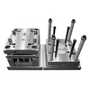 Controle estrito de aparência 1+1 HDPE e TPU Molde de tampa de plástico Overmold Molde de injeção integrada de uma etapa 