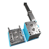 1*2 cavidade material pc lente ponto escudo pino-ponto sprue corredor 2344 HRC48-52 molde núcleo de aço e cavidade molde de polimento lente escudo molde
