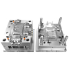 1*1 molde de núcleo da cavidade VDI-27 acabamento polido PA6+30GF Material Pin Point Gate 738 HRC30-35 P20 HRC28-38 Plástico personalizado de aço Husing Parte Shell Plastics Molding And Tooling