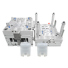 4+4 Cavidade PP Material 1.2083ESR HRC48-52 Molde de aço Textura polida Personalizada Disco de plástico Molde de tampa flip superior