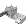 1*1 ABS H13 HRC48-52 Aço SPI-B3 Molde Acabamento Quente Corredor OEM ISO9001 Certificação Molde Plástico Industrial 