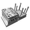 Controle estrito de aparência 1+1 HDPE e TPU Molde de tampa de plástico Overmold Molde de injeção integrada de uma etapa 