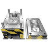1 + 1 cavidade material abs grande chifre de sprue 738h HRC35-40 molde de aço vdi 24 molde acabamento carregador base molde de injeção 