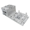 Molde de painel de interruptor de plástico de cavidade 1 * 4 Material de PC Grande Sprue Horn Gate Mold Runner 1.2083ESR HRC48-52 Ferramentas de placa de cobertura de interruptor de alto brilho de cavidade de aço de molde