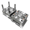1*1 Overmold Cavity PC e TPU Shore A 65 Grande Sprue 1.2344 HRC48-50 Molde de aço Molde de injeção de componentes plásticos industriais de textura VDI30