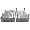 Porta lateral dos materiais de consumo médicos da cavidade do molde dos PP 1*48 com grande Sprue S136 HRC48-50 que forma a cavidade de aço e o núcleo que lustra o molde médico da seringa de 3 Ml