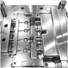 1*4 PP Material S136 HRC48-52 Molde de Aço Polido Cavidade Submarina Gating Conector Dobrado com Válvula Moldagem Personalizada