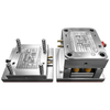 ISO9001 certificou o molde feito sob encomenda 2+2 material do PC da cavidade grande porta Subgate Sensor painel molde de injeção plástica