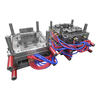 Fábrica de molde direto 1*2 PP Hot Runner H13 HRC48-52 Molde de aço VDI27 Acabamento de molde Molde de injeção de cesta de plástico 