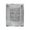 1*8 cavidade s136 HRC48-52 molde de injeção de aço plástico s136 HRC48-52 aço polido molde acabamento pc molde de conector de plástico