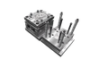 Controle estrito de aparência 1+1 HDPE e TPU Molde de tampa de plástico Overmold Molde de injeção integrada de uma etapa 