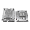 Pontos-chave de controle de qualidade, tipo múltiplo 2 + 1 + 1 molde de cavidade de aço 738H HRC35-40 Molde de concha de plástico doméstico