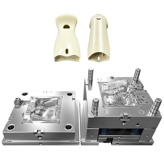 1 + 1 cavidade material abs grande sprue portão submarino 738h HRC35-40 cavidade de aço vdi 24 núcleo polimento fino habitação alça parte molde de concha