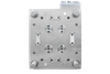 1*4 cavidade pom material corredor quente 2344 HRC48-52 molde de aço SPI-B2 acabamento cavidade e núcleo duplo verme molde personalizado
