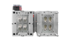 1*4 cavidade pa6 + 30gf corredor quente 2083 HRC46-48 molde de aço vdi 24 # molde acabamento plástico personalizado suporte de montagem molde