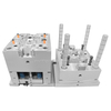 Molde de cavidade PP 1 * 1 Porta Pin-point 2083 HRC48-52 Serviço de moldagem por injeção de aço Textura EDM Textura VDI27 Molde de moldagem por injeção de base de montagem de sensor automotivo preto