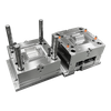 1*1 Overmold Cavity PC e TPU Shore A 65 Grande Sprue 1.2344 HRC48-50 Molde de aço Molde de injeção de componentes plásticos industriais de textura VDI30